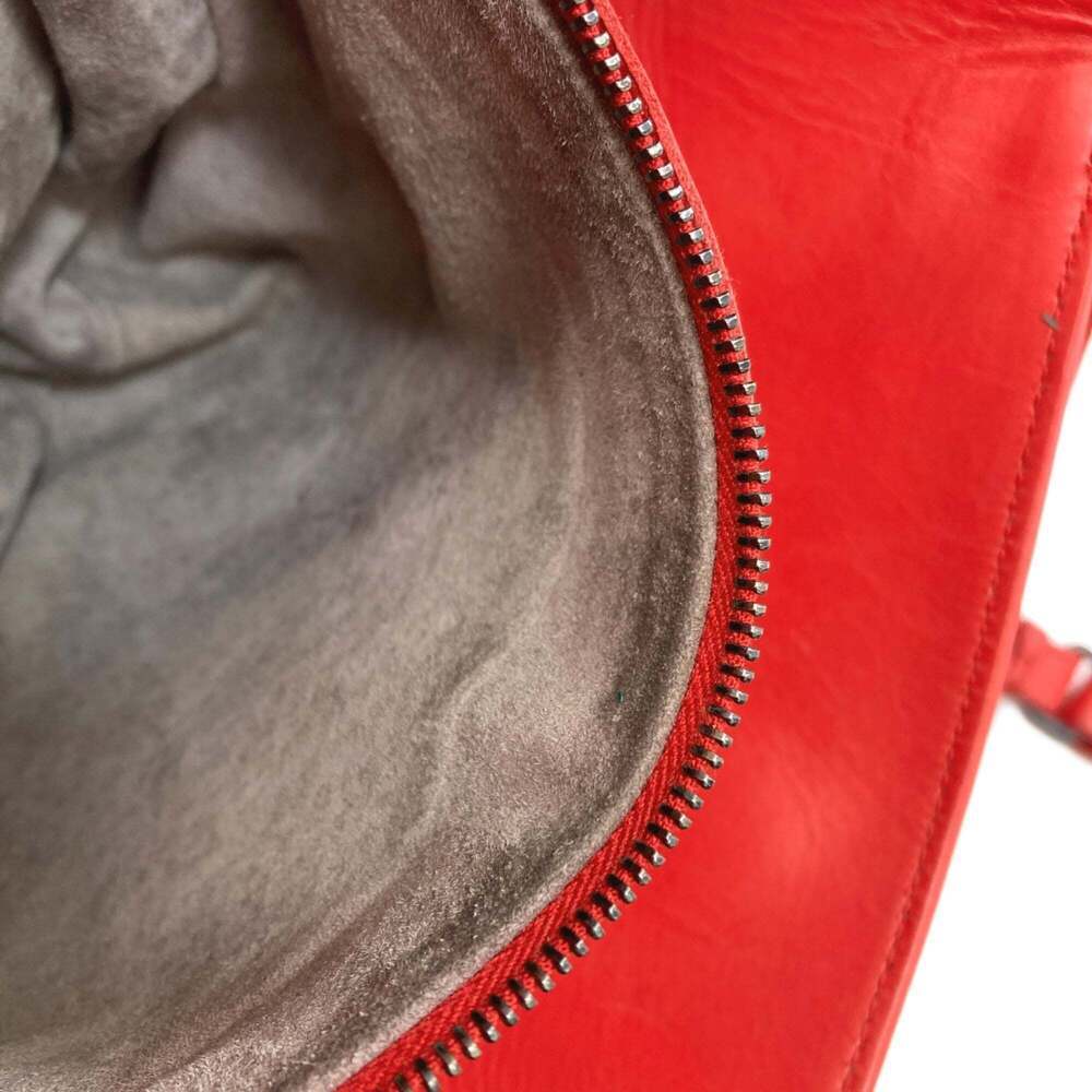 BOTTEGA VENETA Red Intrecciato Tote Bag - Picture 11 of 16